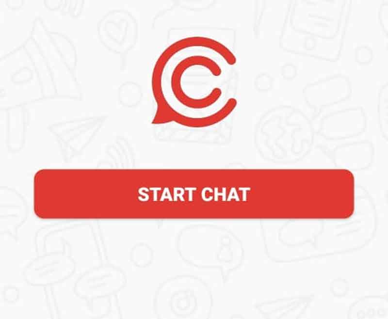 Chat-up Start Button